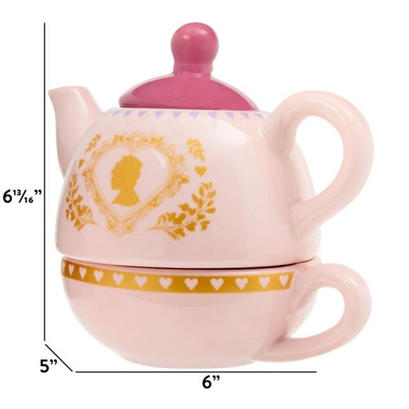 🫖Bridgerton Bundle Giftset Teapot Tea For One Set pillow sponge curls 🎀 - Picture 2 of 8